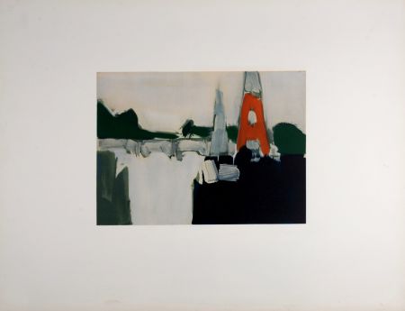 Литография De Stael - Paris, La Tour Eiffel, 1974