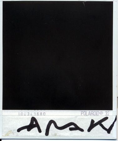 Фотографии Araki - Parte trasera de la polaroid
