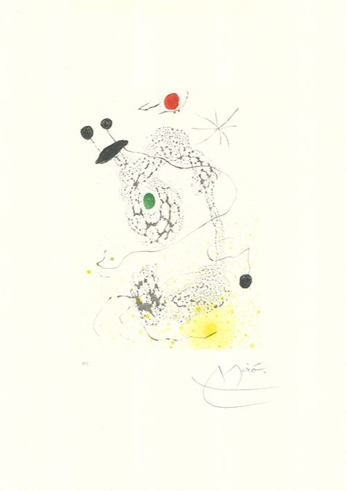 Акватинта Miró - Passacaille