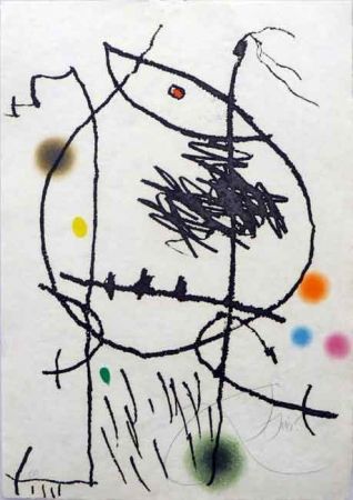 Гравюра Miró - Passage De L'Egyptienne