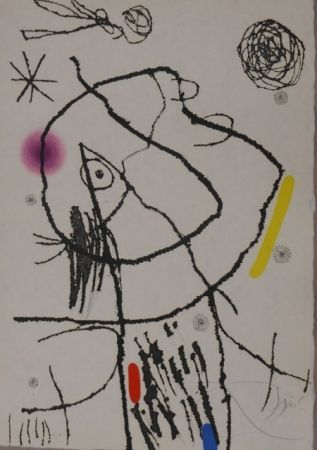 Офорт Miró - Passage de L'Egyptienne