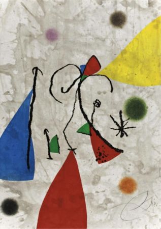 Гравюра Miró - Passage De L'Egyptienne, 10