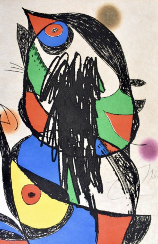 Гравюра Miró - Passage De L'Egyptienne 11