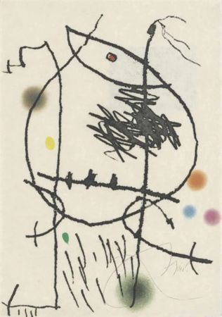 Гравюра Miró - Passage De L'Egyptienne 3