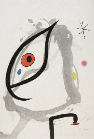 Офорт И Аквитанта Miró - Passage De L'Egyptienne 4