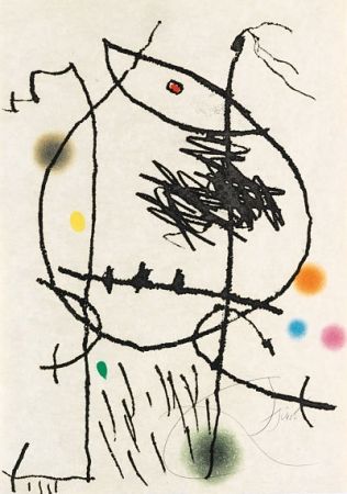 Офорт И Аквитанта Miró - Passage de l’Égyptienne 4