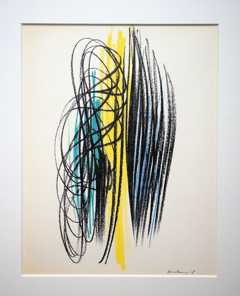 Литография Hartung - Pastell - 1958