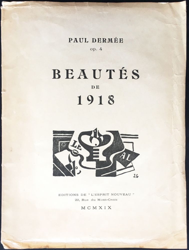 Иллюстрированная Книга Gris  - Paul Dermée : BEAUTÉS DE 1918. Illustrations de Juan Gris.‎