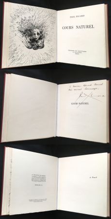 Иллюстрированная Книга Dali - Paul Éluard : COURS NATUREL. Avec une gravure tirée à 15 ex. (1938).