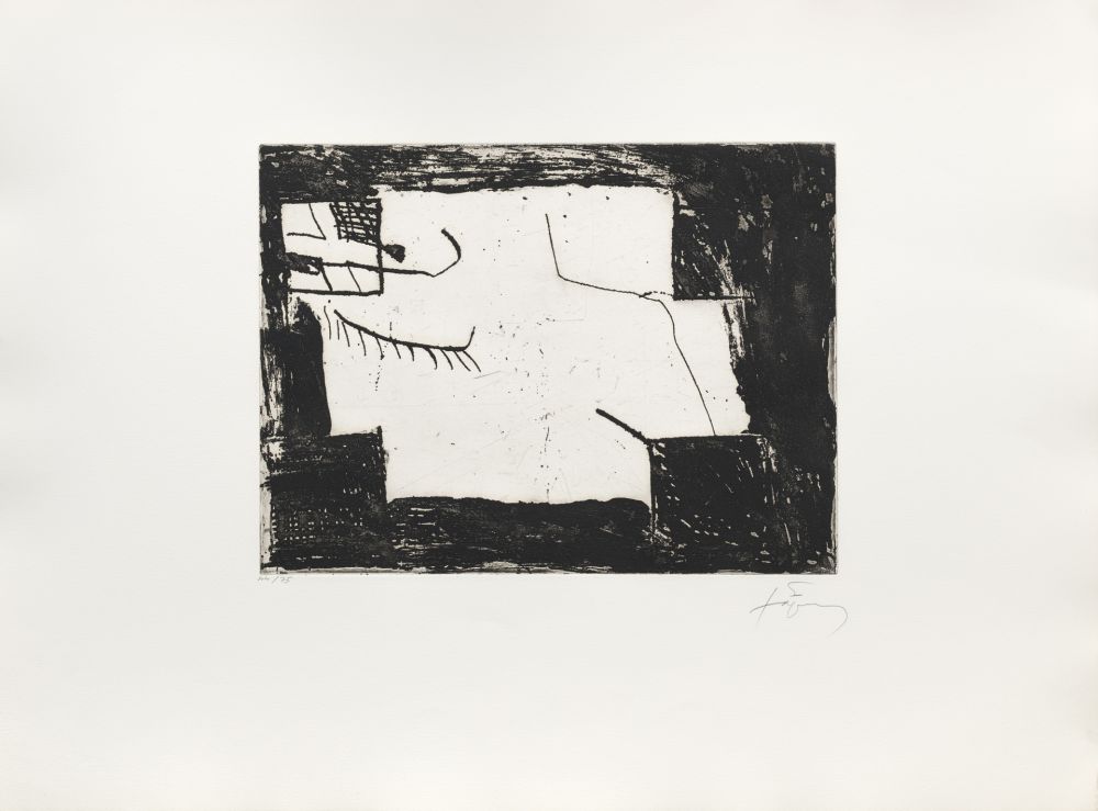 Гравюра Tàpies - Paupière