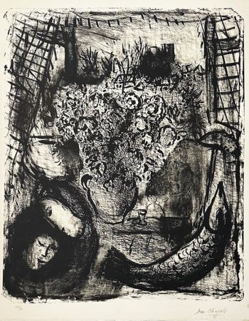 Литография Chagall - Paysage