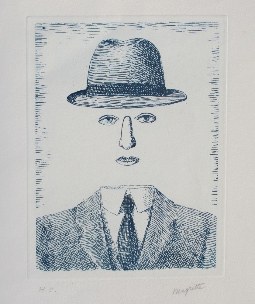 Офорт Magritte - Paysage de Baucis