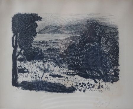 Литография Bonnard - Paysage du Midi