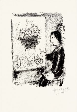 Литография Chagall - Peintre
