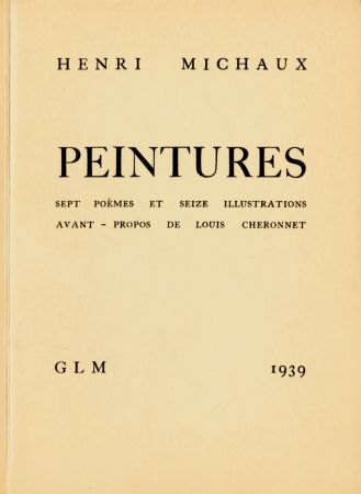 Иллюстрированная Книга Michaux - Peintures