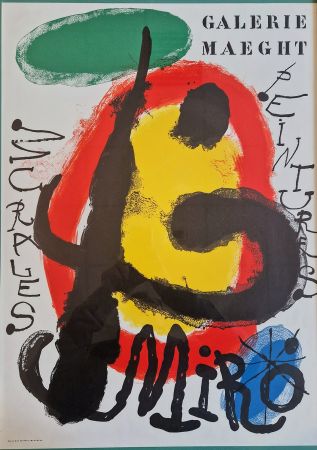 Афиша Miró - Peintures murales