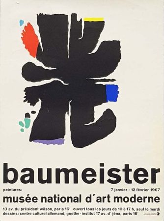 Сериграфия Baumeister - Peintures Musée National D'Art Moderne