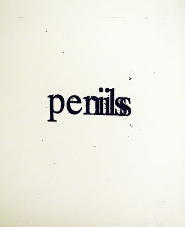 Сериграфия Wool - Penis Perils