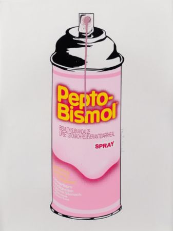 Многоэкземплярное Произведение Mr Brainwash - Pepto-Bismol Spray