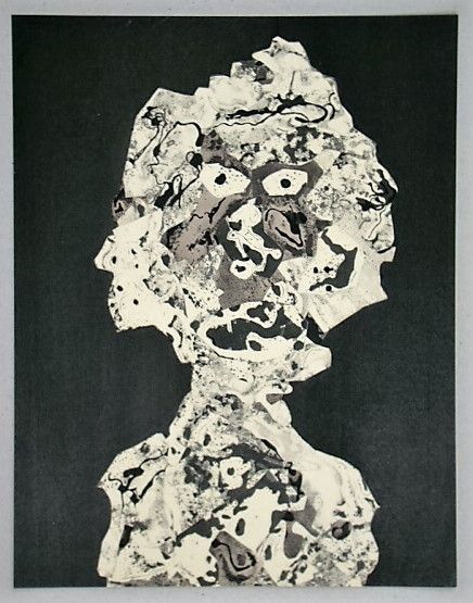 Трафарет Dubuffet - Personnage, 1955