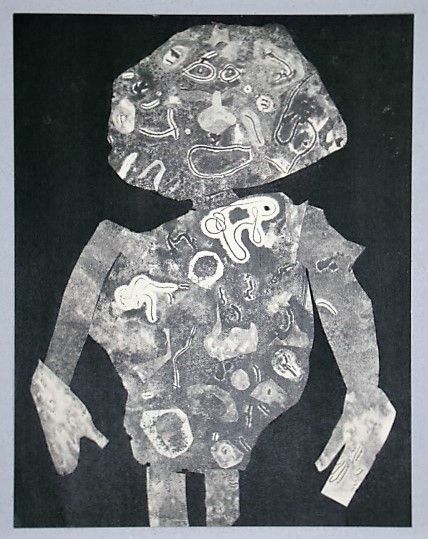 Трафарет Dubuffet - Personnage, 1955