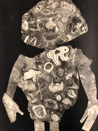 Трафарет Dubuffet - Personnage 1955 II