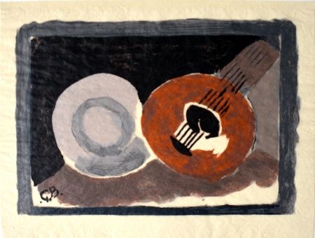 Литография Braque - Petite guitare