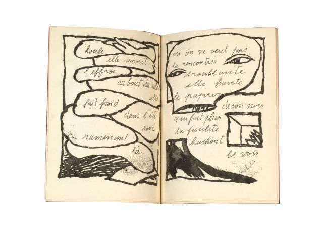 Иллюстрированная Книга Alechinsky - Petite poésie pour Pierre Alechinsky