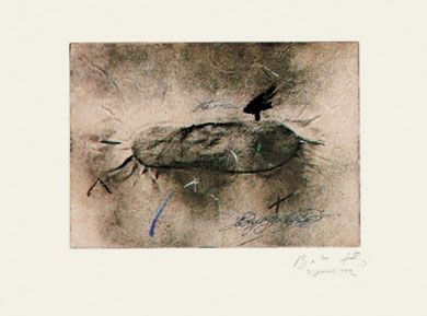 Гравюра Tàpies - Petjada i Signatures 