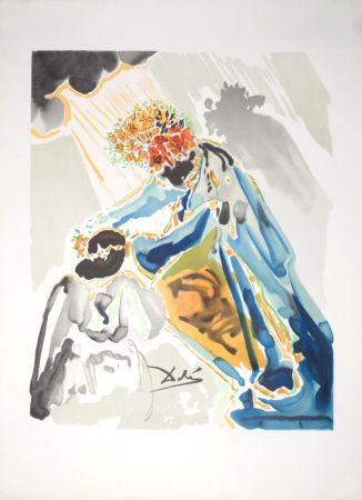 Литография Dali - Phoebus, ce dieu couronné de lauriers, c. 1979