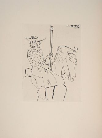 Гравюра Picasso - Picador