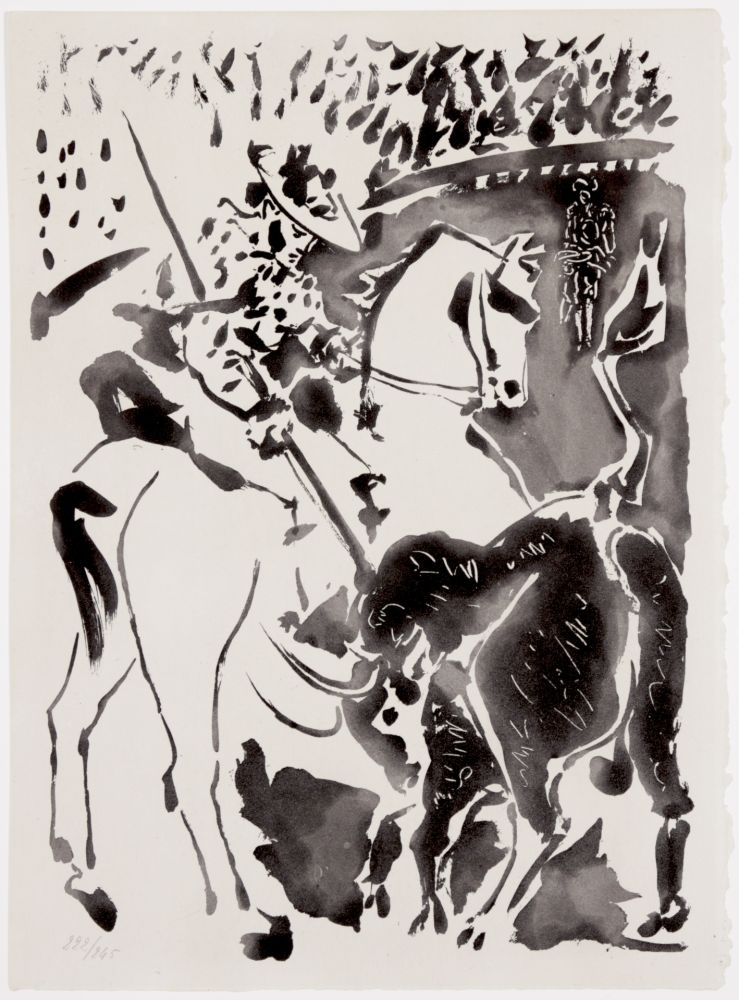 Акватинта Picasso - Picador et Taureau