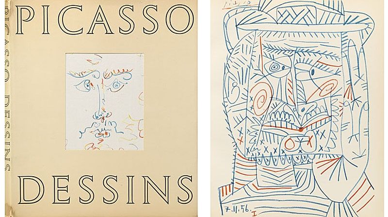 Иллюстрированная Книга Picasso (After) - Picasso - Dessin (1959)