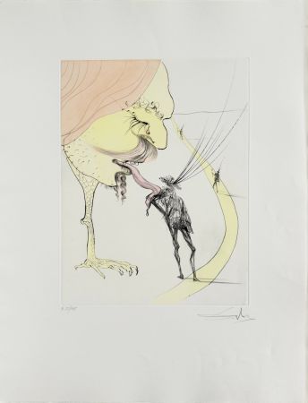 Офорт Dali - Picasso: A Ticket for Glory
