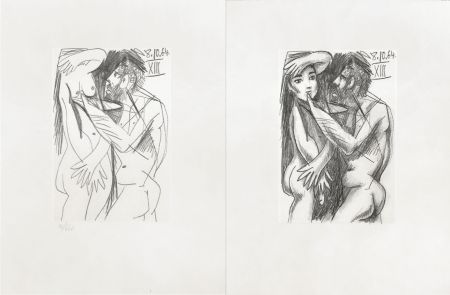 Монотип Picasso - Picasso and Me  Suite erotique