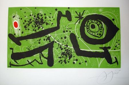 Офорт И Аквитанта Miró - Picasso i els Reventós