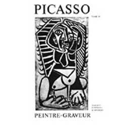 Иллюстрированная Книга Picasso -  Picasso Peintre-Graveur. Tome IV. Catalogue raisonné de l'oeuvre gravé et lithographié et des monotypes. 1946 - 1958.