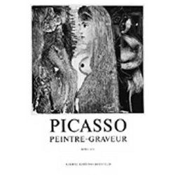 Иллюстрированная Книга Picasso -  Picasso Peintre-Graveur. Tome VII. Catalogue raisonné de l'oeuvre gravé et lithographié et des monotypes. 1969 - 1972.