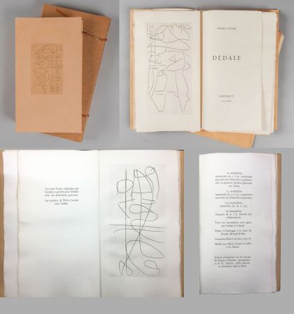 Иллюстрированная Книга Lanskoy - Pierre Lecuire : DÉDALE. Lanskoy eaux-fortes. Exemplaire avec suite des gravures (1960)