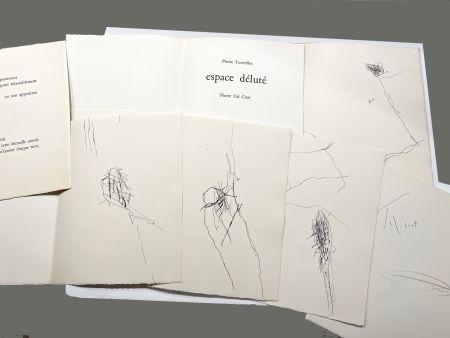 Иллюстрированная Книга Tal Coat - Pierre Torreilles : ESPACE DÉLUTÉ. 7 gravures originales de Pierre Tal Coat.