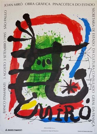 Литография Miró - Pinacoteca De Estado  Sao Paulo
