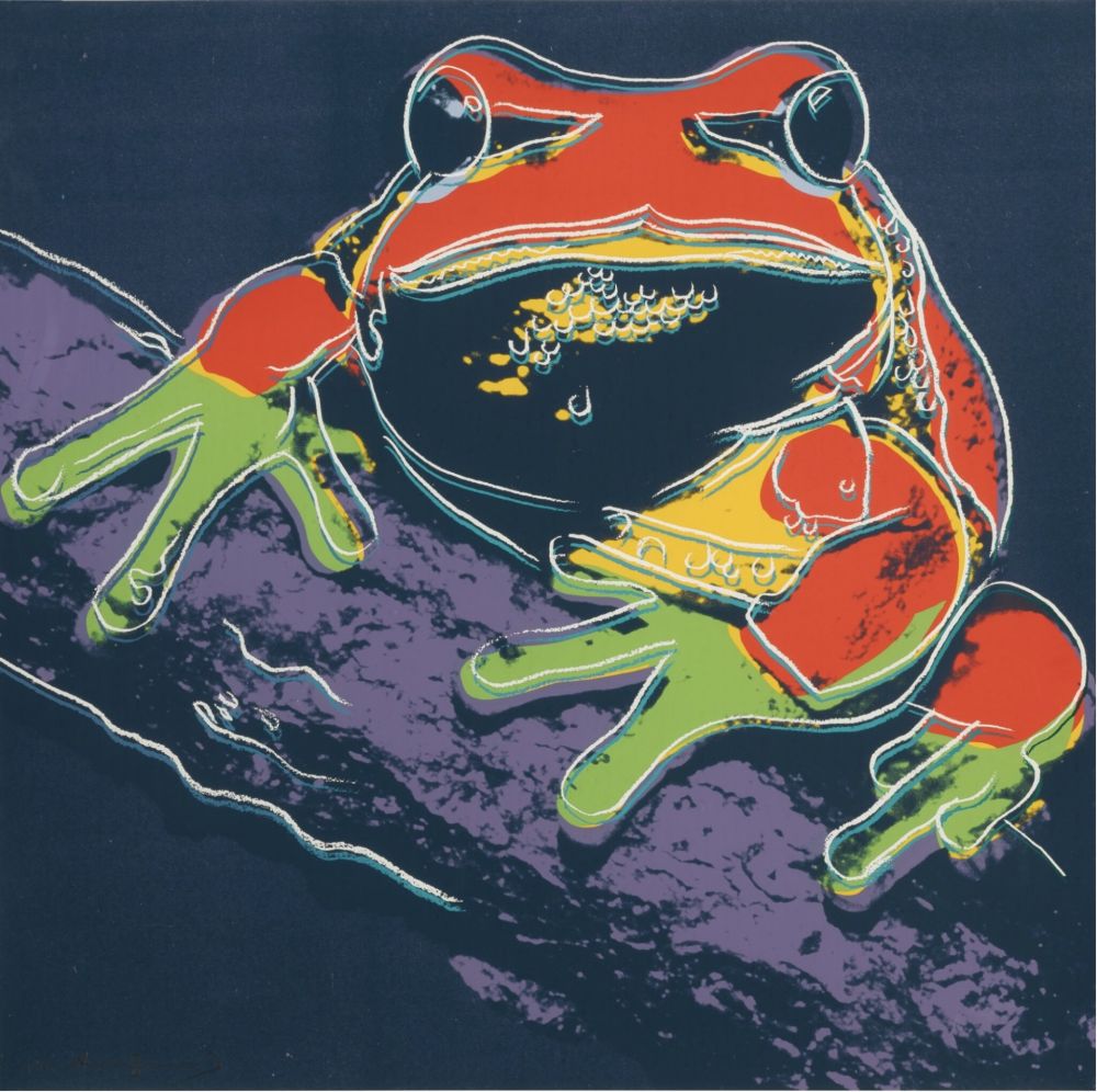 Сериграфия Warhol - Pine Barrens Tree Frog