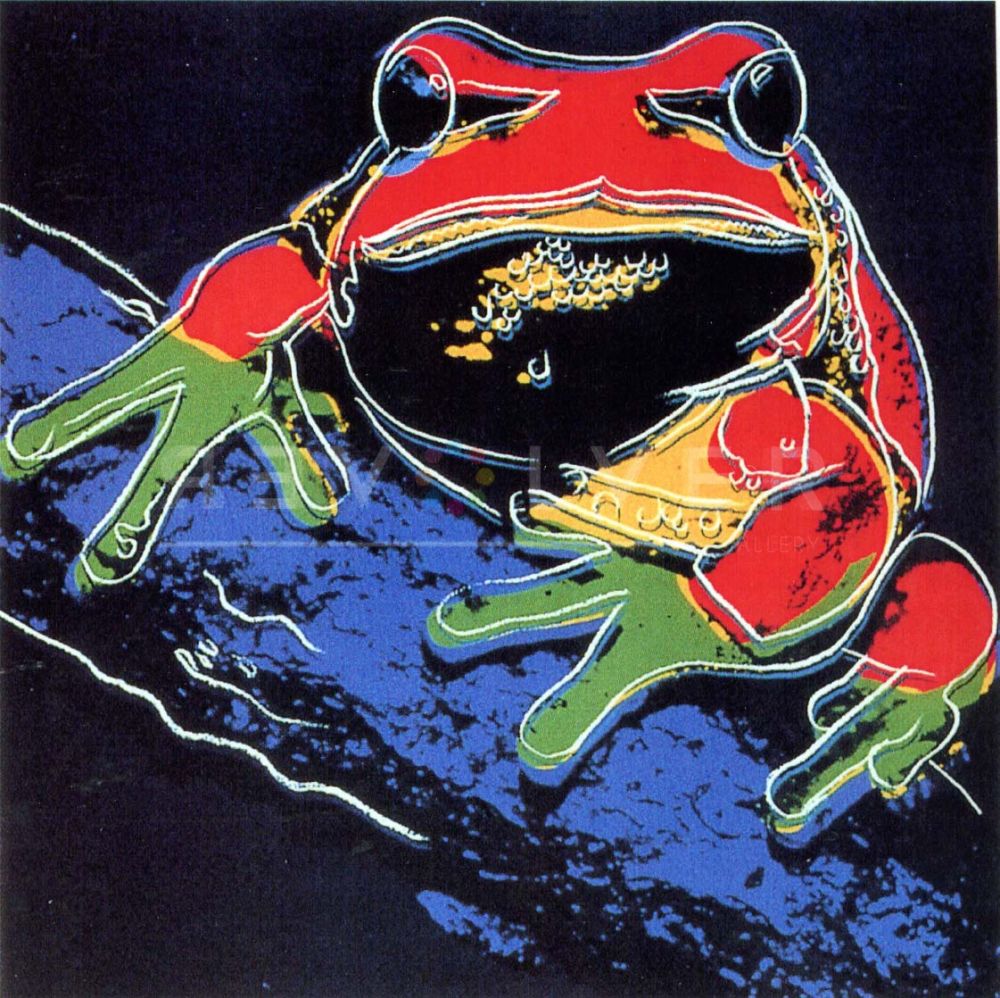 Сериграфия Warhol - Pine Barrens Tree Frog (FS II.294)