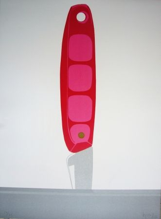 Литография Hoyos - Pink Knife