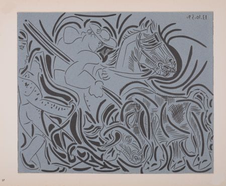 Линогравюра Picasso (After) - Pique, 1962