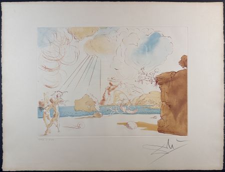 Гравюра Dali - Plage de Cadaques