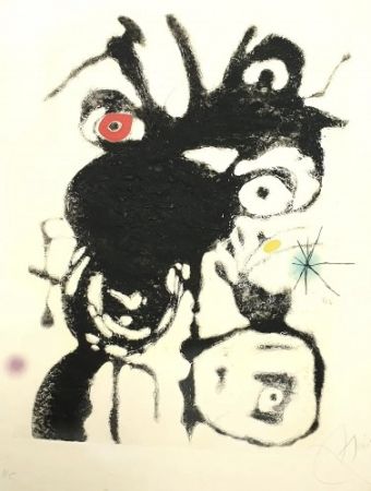 Гравюра Miró - Plate IV from Espriu
