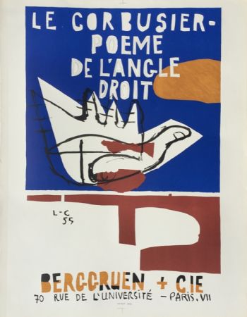 Литография Le Corbusier - Poeme de l'Angle Droit