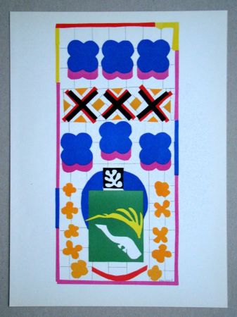 Литография Matisse (After) - Poissons Chinois