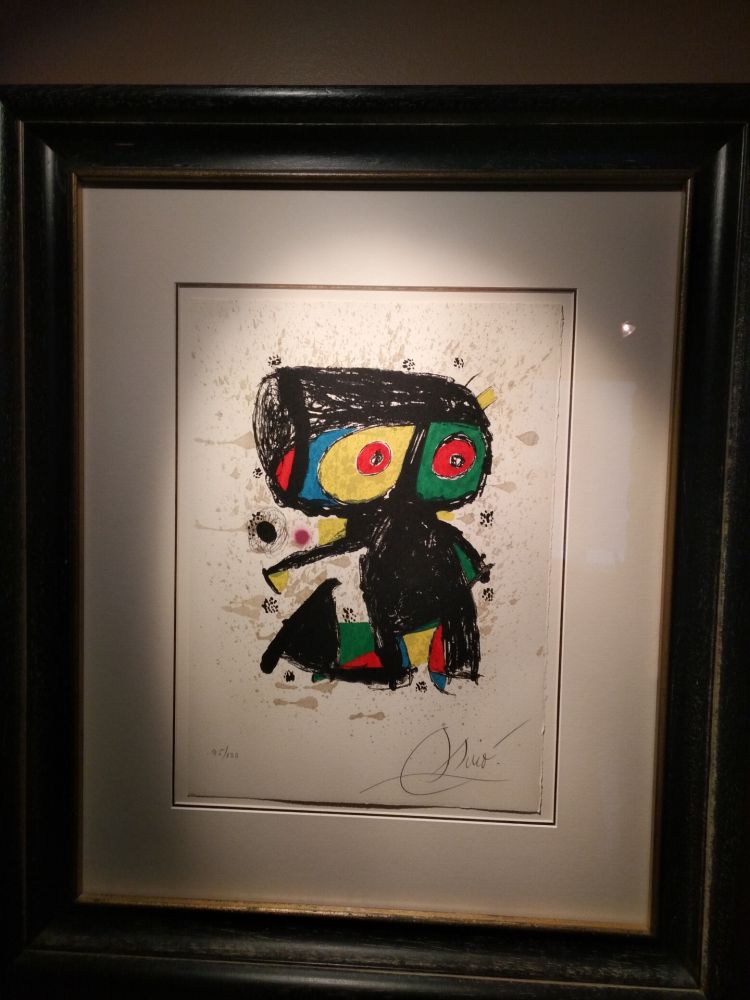 Литография Miró - Polygraph xv anos